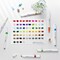 Ohuhu Water-Based Markers for Adult Coloring Books: 64 Colors Art Markers Dual Brush Chisel Tips Drawing Pens Coloring Markers for Kids Adults Calligraphy Sketching Bullet Journal with Storage Case